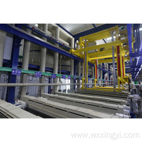 Xingyi Automatic plastic production line PC plating line